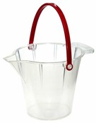 Doorzichtige emmer - transparante emmer