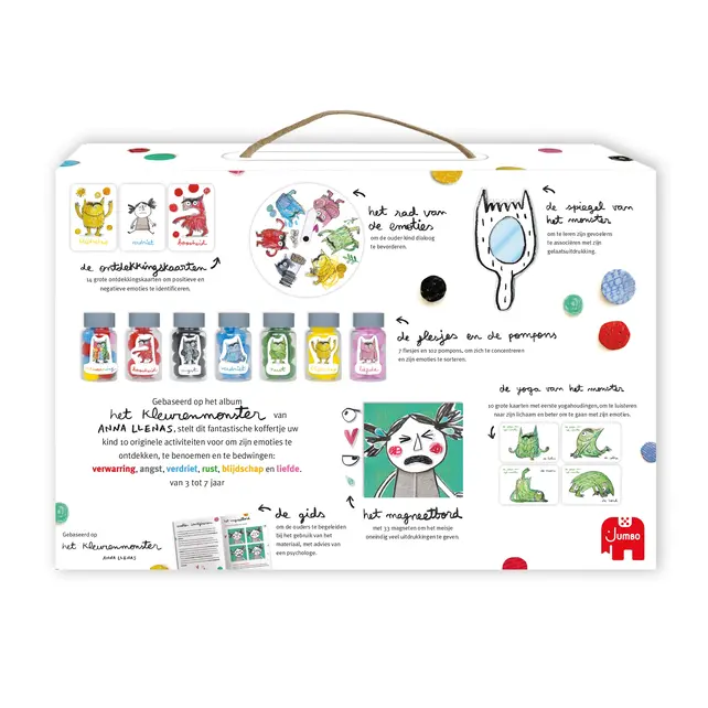 Ik ontdek de Emoties - 10 activiteiten rond emoties - Kleurenmonster