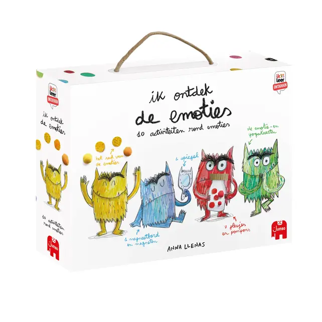 Ik ontdek de Emoties - 10 activiteiten rond emoties - Kleurenmonster