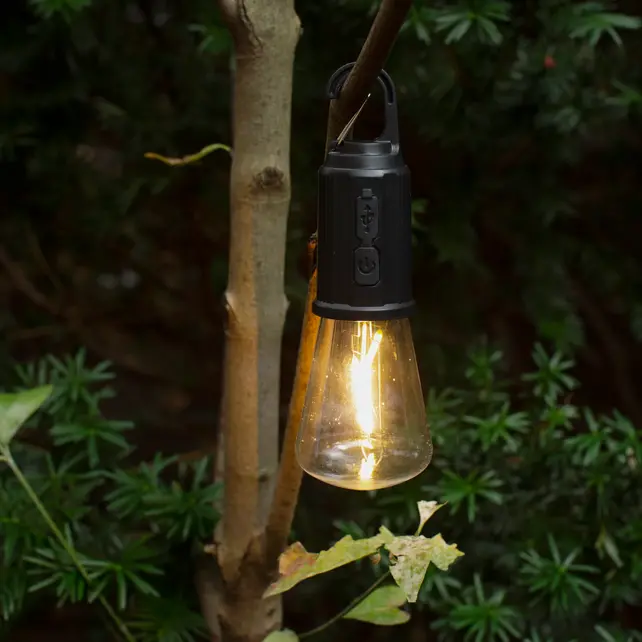 Clip on lantern - Oplaadbaar en spatwaterdicht