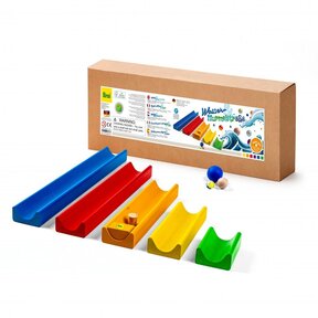 Water- en knikkerbaan