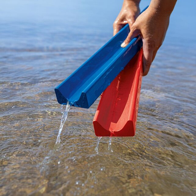 Water- en knikkerbaan