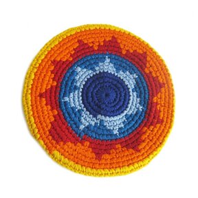 Gehaakte frisbee