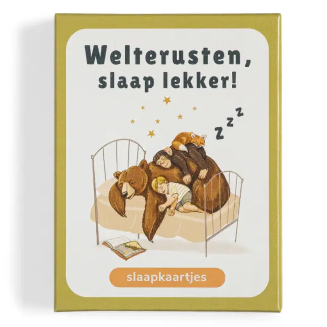 Welterusten, slaap lekker! - Slaapkaartjes