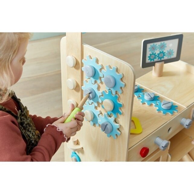 Creative Play 3-in-1 Keuken Winkel & Werkplaats