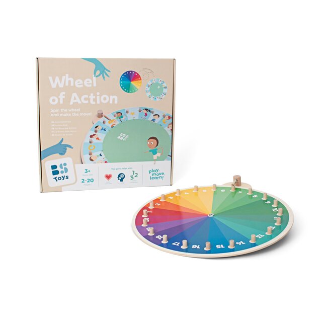 Activiteitenrad - Wheel of Action - Bewegingsspel Activiteitenrad - Wheel of Action - Bewegingsspel