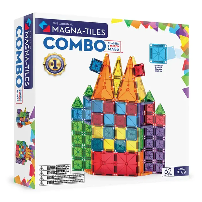 MAGNA-TILES® Combo 62-Delig