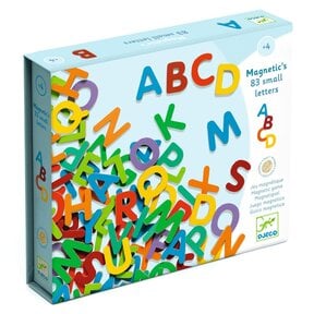 83 Houten magnetische letters