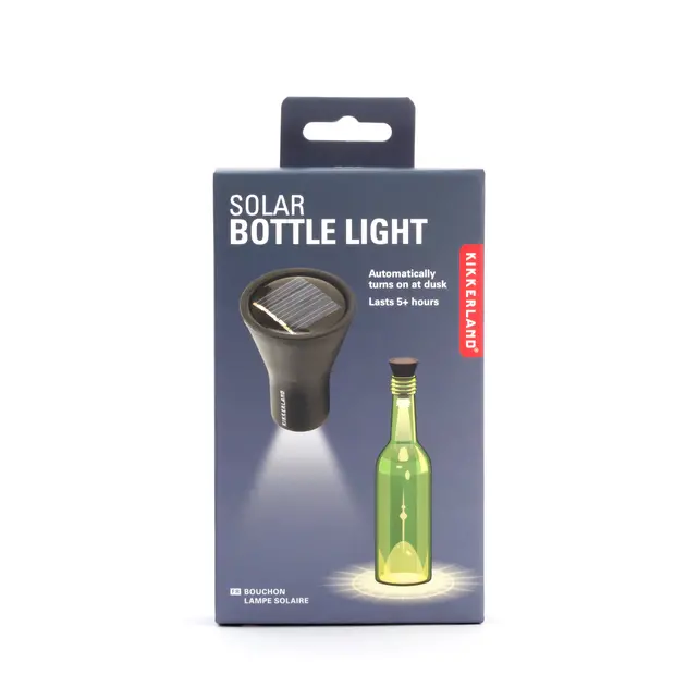 Solar bottle light - Fleslamp op zonne-energie