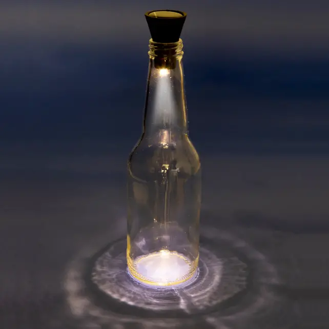 Solar bottle light - Fleslamp op zonne-energie