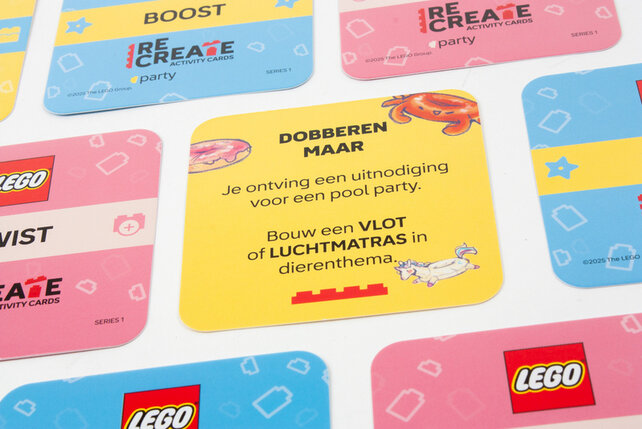 Lego ReCreate - Activity Cards - Party