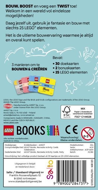 Lego ReCreate - Activity Cards - Party