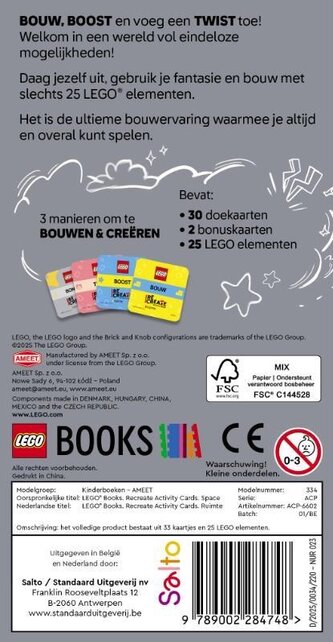 Lego ReCreate - Activity Cards - Ruimte