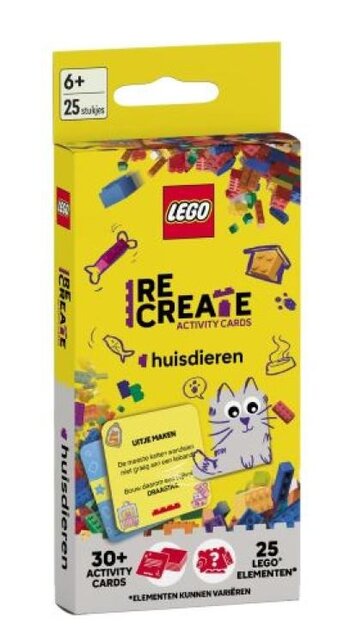 Lego ReCreate - Activity Cards - Huisdieren