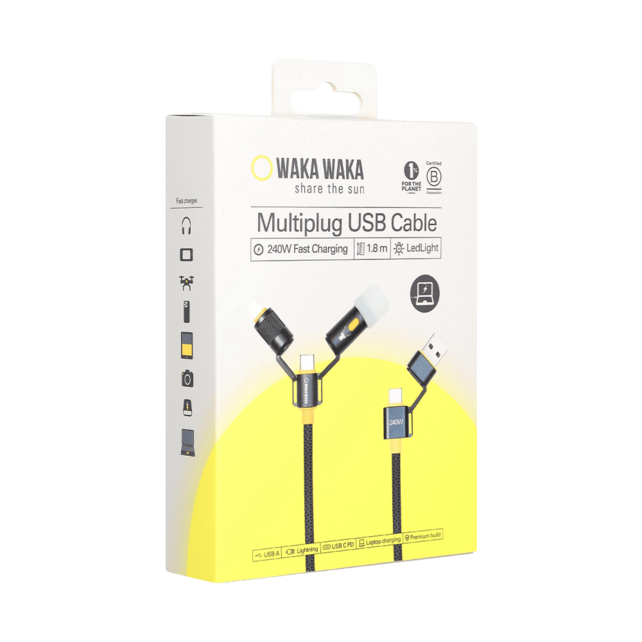 Connect pro - Multiplug USB kabel
