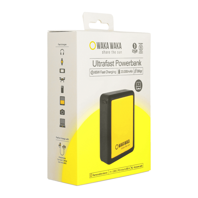 Ultrafast Powerbank 20.000mAh - Utrasnelle powerbank 65W