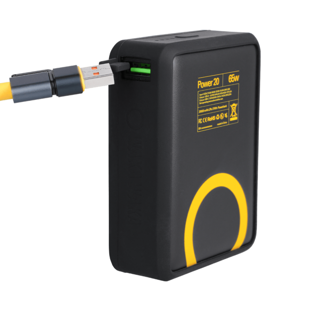 Ultrafast Powerbank 20.000mAh - Utrasnelle powerbank 65W