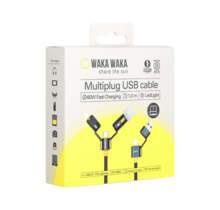 Connect - Multiplug USB kabel - 1 meter