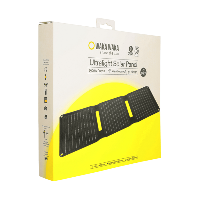 Solar 20 - Ultralight Solar Panel 20W - Lichtgewicht Zonnepaneel