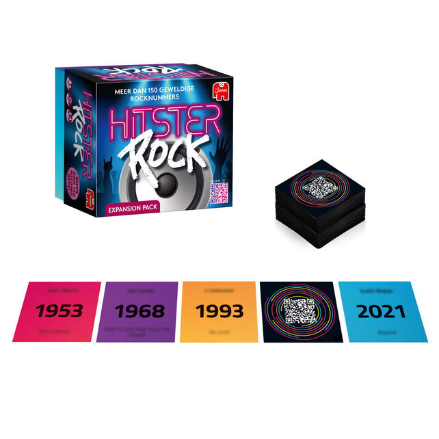HITSTER - Rock - Uitbreidingsset - Expansion Pack