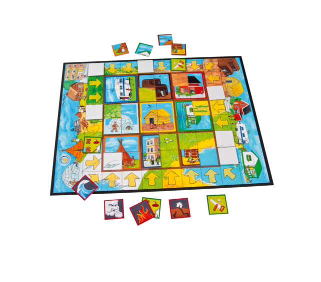 Waar woon jij - Spel zonder doos