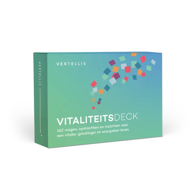 Vitaliteitsdeck - 162 vragen, opdrachten en inzichten voor meer vitaliteit en geluk