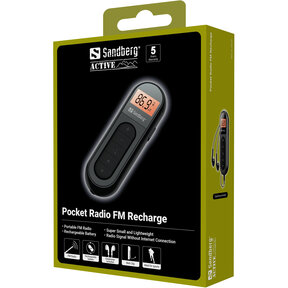 Pocket Radio FM Recharge