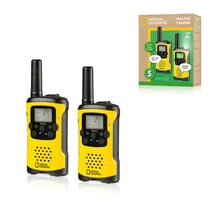NATIONAL GEOGRAPHIC walkietalkies met groot bereik tot 6 km en handsfreefunctie
