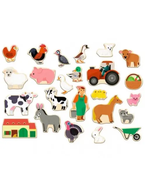 Farmix magneten boerderijdieren