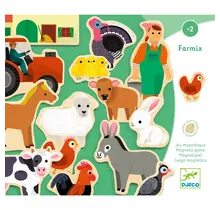 Farmix magneten boerderijdieren