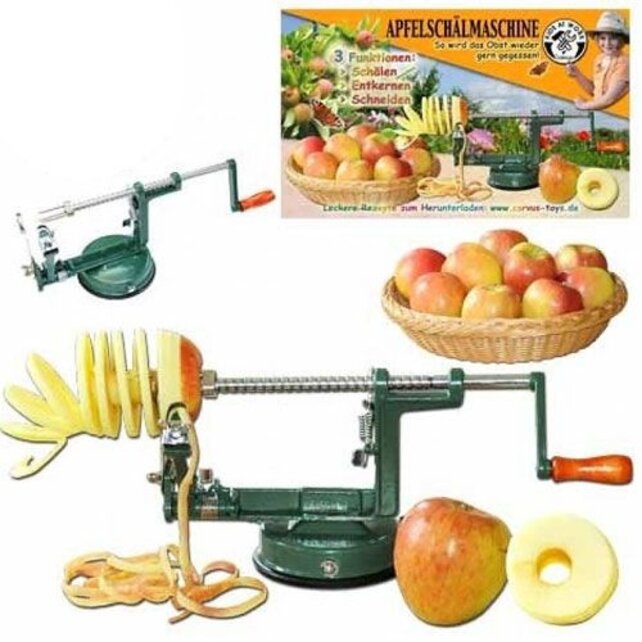 Appelschilmachine om appels te schillen
