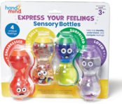 Express Your Feelings® Sensory Bottles - Embarrassed, silly, surprised, loved