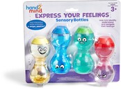 Express Your Feelings® Sensory Bottles - Happy, sad, scared, angry