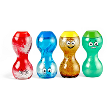 Express your feelings - Sensory bottles - Happy, sad, scared, angry