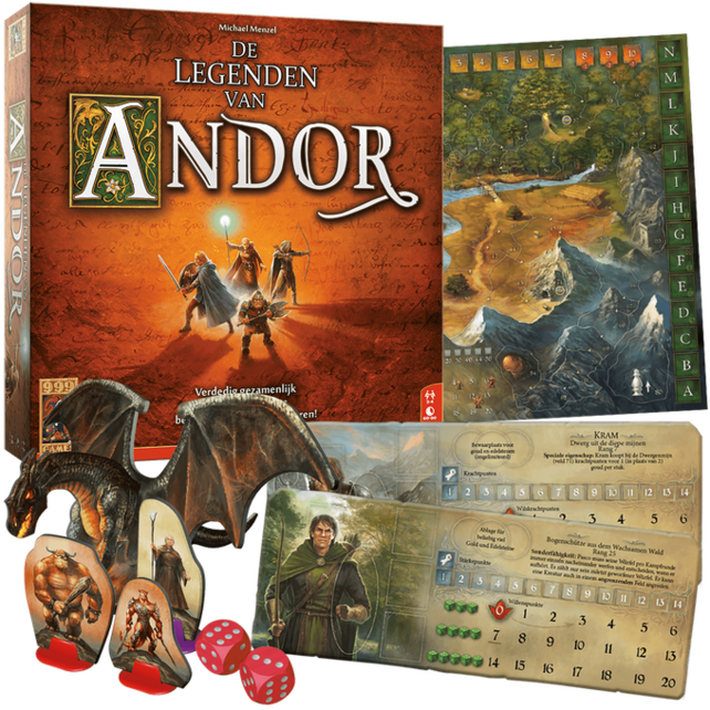 De Legenden van Andor Basisspel - Bordspel