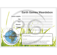 Waardebon Earth Games €40,-