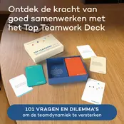 TOP Teamwork Deck - 101 vragen en dilemma's voor geweldig teamwork