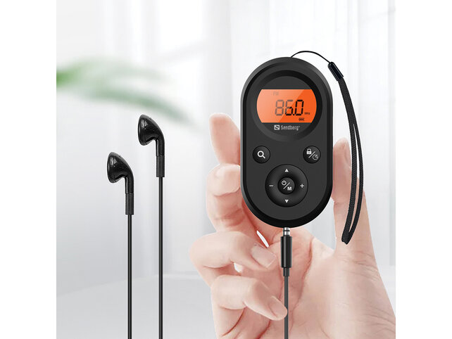 Radio FM+AM Recharge - oplaadbaar