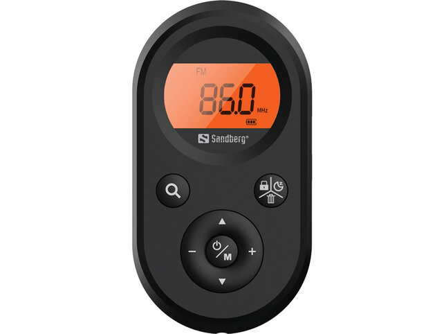 Radio FM+AM Recharge - oplaadbaar