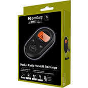 Radio FM+AM Recharge - oplaadbaar