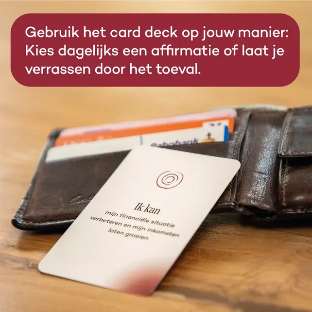 Affirmatiedeck - 110 affirmaties voor motivatie, inspiratie en transformatie