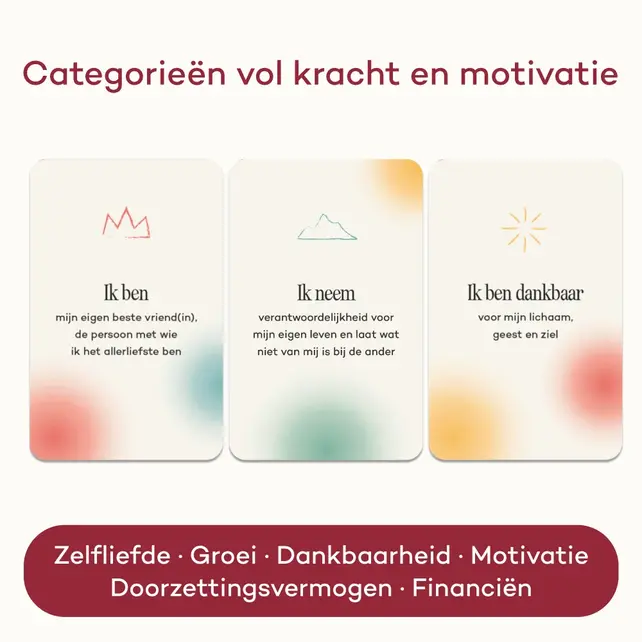 Affirmatiedeck - 110 affirmaties voor motivatie, inspiratie en transformatie