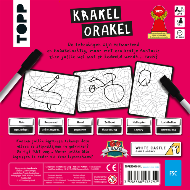 Krakel Orakel -  Coöperatief tekenspel