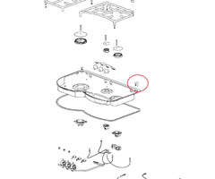 Thetford Thetford Hob 335 Dopje en Afdekdopje Pannenrooster