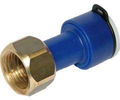 Uniquick Reich UniQuick Verbinder RechtSchroefdraad R1/2 Inch