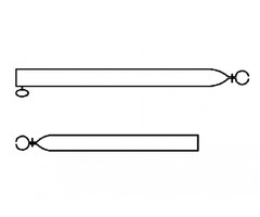 Campking Campking Verandastang 22/19mm 120-200cm Basic