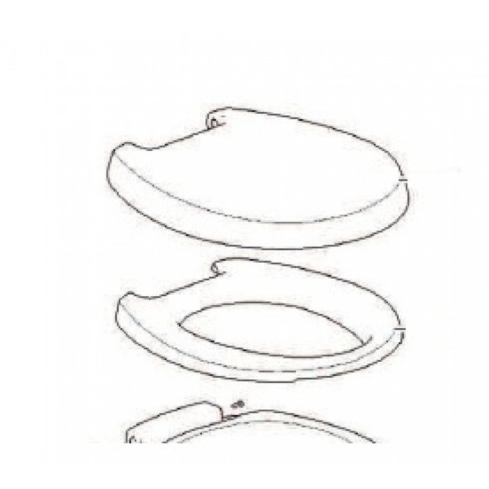 Thetford Bril & deksel Wit