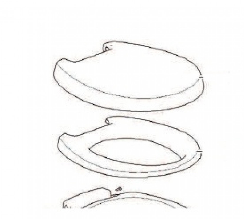 Thetford Bril & deksel Wit