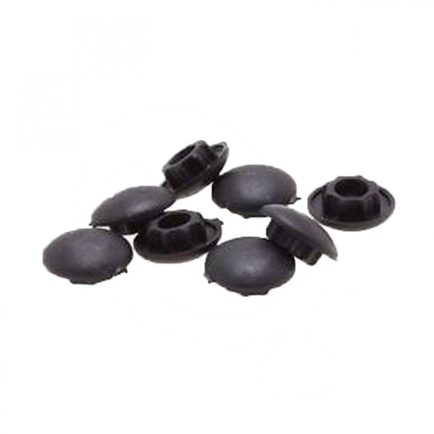 Gasveer eindstuk, achterklep-gasveer-aansluiting, kunststof, accessoires voor kofferbak, motorkap, autoombouw, caravan M8 x 10,5 mm, 4 stuks