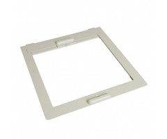 MPK MPK Insectenhor Scharnier Buitenzijde 40x40cm Wit